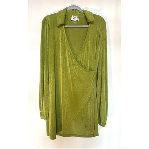 Princess Polly Green Cocktail Dress (Size 6)